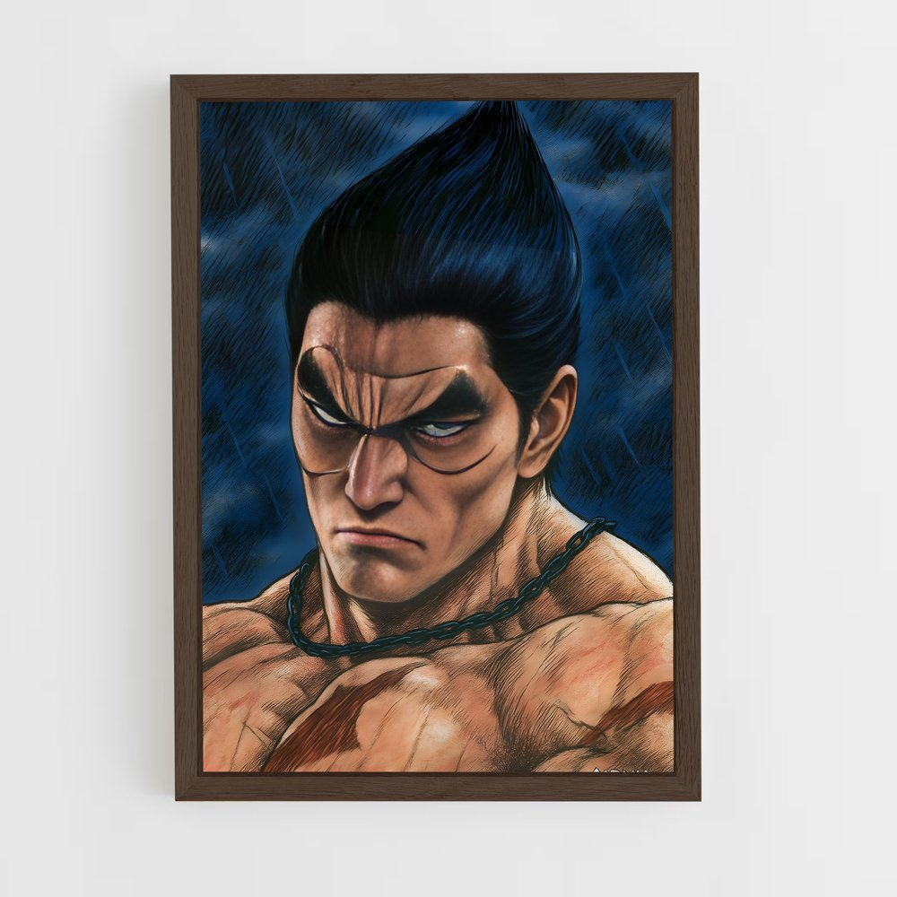 Poster Kazuya: La Chaîne du Destin – affiche Tekken (vue 5)
